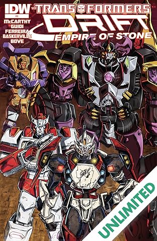 Transformers: Drift: Empire of Stone #4 (of 4)